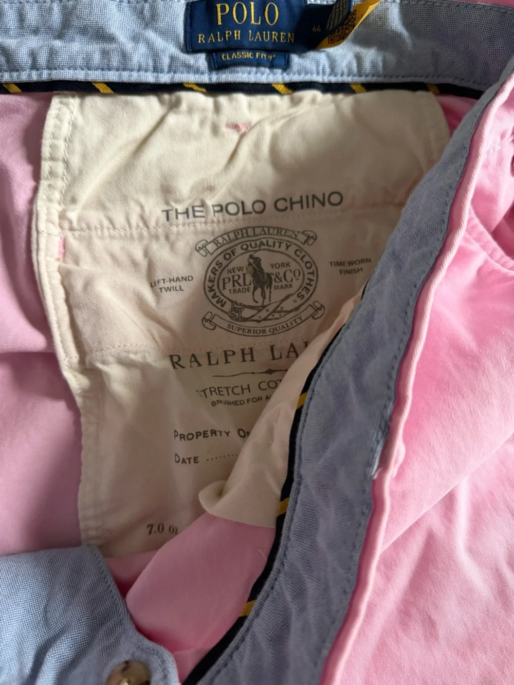 Ralph Lauren mens big and tall stretch cotton classic fit Pink Shorts